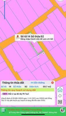 Chủ cần bán Nhà trong hẻm 59m²