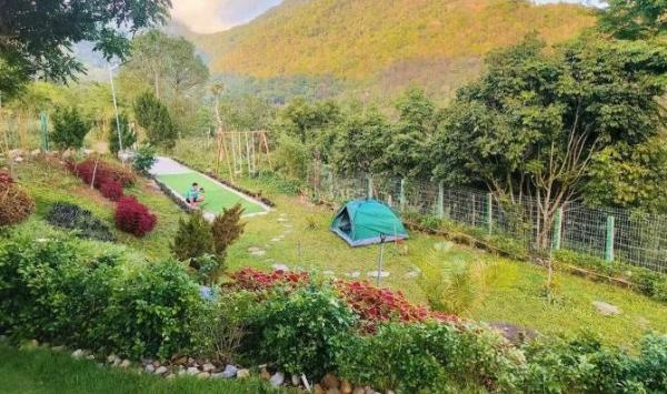chuyển 🏠 nhượng villa tại Thác Thăng Thiên, Kỳ Sơn- Hoà Bình.