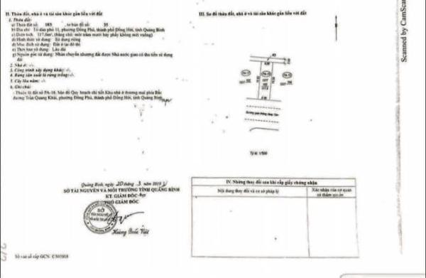 Chính Chủ Bán Đất 117m2 Bắc Trần Quang 🆘 Khải
