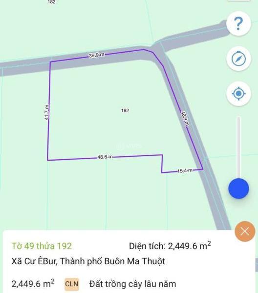 2.4 🏚️ Xào Đất CLN - Phường Buôn Ma Thuột Chỉ 1.920tr