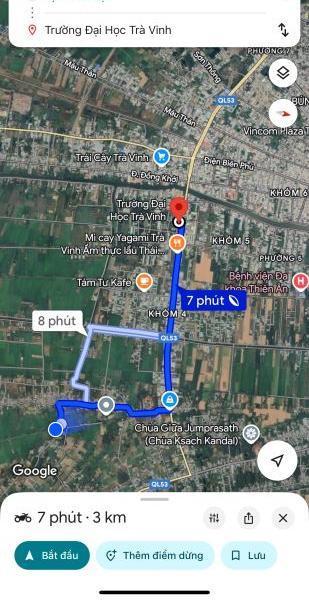 Bán 950m2 MT Bờ Kênh Ngang 🏢 67m Cách ĐHTV 3km