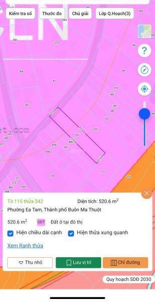 BÁN LÔ ĐẤT ĐẸP PHƯỜNG EAKAO (EA TAM CŨ) – GẦN ĐƯỜNG MAI THỊ LỰU 🌊 – TP. BUÔN MA THUỘT