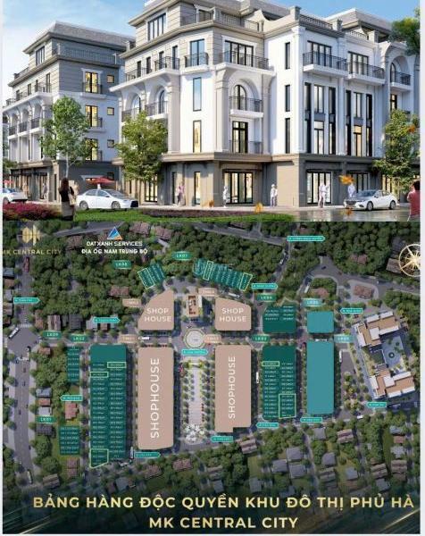 MK CENTRAL CITY – KĐT Mới Phủ Hà – Trái tim 🏣 phồn hoa giữa lòng thành phố!