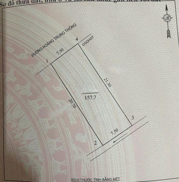 Chủ cần bán Đất nền riêng lẻ 158m²