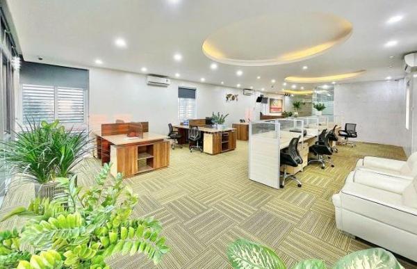 Cho 🆘 thuê văn phòng Quang Trung full nội thất cao cấp 200m2 29tr lô góc thoáng đẹp