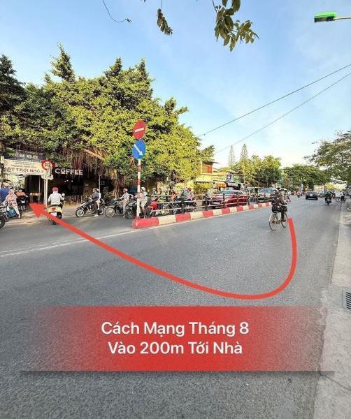nhà trệt trục chính hẻm 68 đường cmt8 🏠 diện tích 5m x 13m