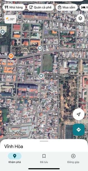 Lô kề góc mặt tiền Thoại Ngọc Hầu Vĩnh Hòa dt 100m2 cách biển 👍 1,5km