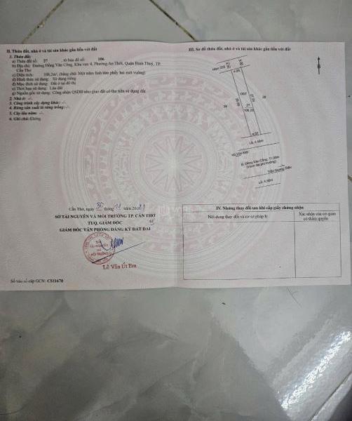 Chủ cần bán Nhà mặt phố 108m²