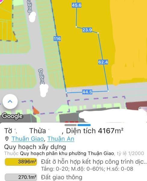 Chủ cần bán Đất nền riêng lẻ 4166m²