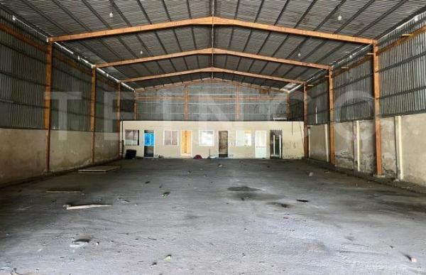 Kho xưởng bãi 1.100m² kho xây dựng 570m² 🏬 có điện 3 pha, mặt tiền đường Quốc Lộ 91B