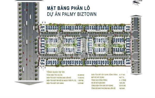 Chính chủ bán căn shophouse palmy 🔥 biztown vị trí trung tâm thanh trì 81m²