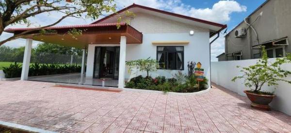Bán nhà vườn mới 15x45m (diện tích 670m2) xã Hòa Khánh Tây, 🏦 Đức Hòa, Long An giá 4.5 tỷ