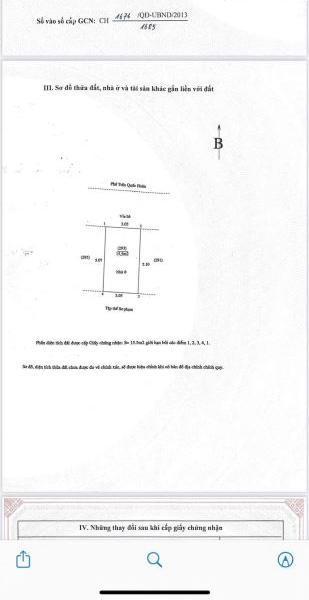 Bán Nhà mặt phố 16m²