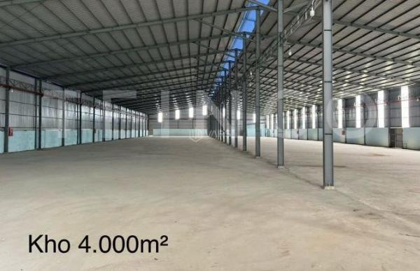 Cho thuê Nhà xưởng, nhà kho 8000m²