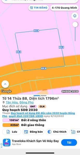 Bán gấp lô đất ngay Uỷ Ban 🏤 xã Tân Hoà