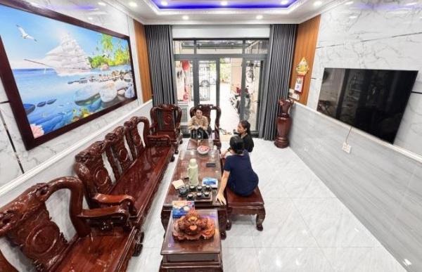 NHÀ ĐẸP KDC HOÀNG NAM 3 – ĐÔNG HOÀ, DĨ AN – ĐƯỜNG 12M CÓ 🆘 VỈA HÈ – CHỈ 5.99 TỶ.