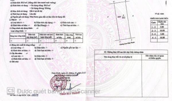 Bán lô đất siêu đẹp hai 🏠 mặt đường, đường Lưu Hữu Phước, vị trí siêu kinh doanh