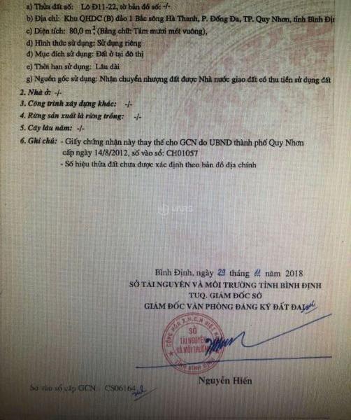 BÁN ĐẤT MẶT TIỀN HUỲNH TẤN PHÁT – P. ĐỐNG ĐA, 🔥 TP. QUY NHƠN