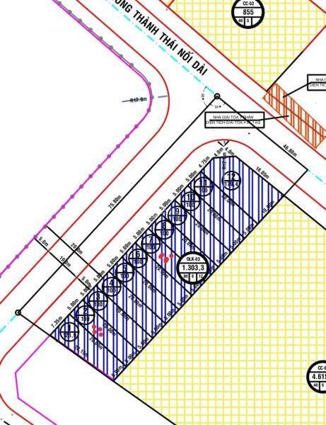 Bán lô đất mặt tiền đường song mây Lộ giới 20m dt 5x20=100m2 🏢 giá 6ty500