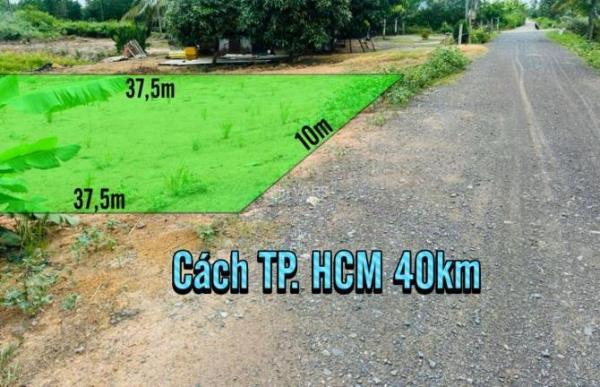 Thổ full giá ngộp, hướng Đông Bắc 10x37 🏤 (750tr), cách TP. HCM 39km