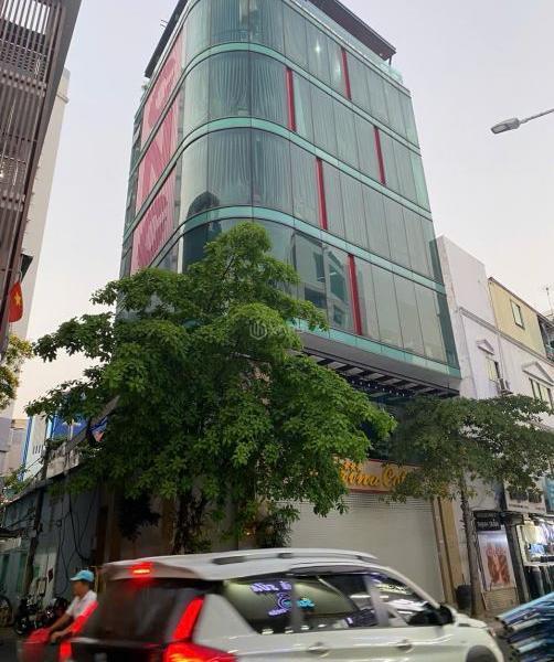 Cho thuê nhà Rạch Bùng Binh Quận 3 DT 10x13m, hầm 🆘 7 lầu thang máy giá 150 triệu