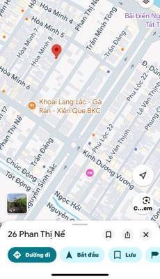 ĐẤT ☘ MẶT TIỀN PHAN THỊ NỂ GẦN KINH DƯƠNG VƯƠNG, HOÀ MINH - ĐÀ NẴNG