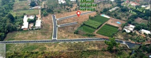 Bán 117,9m2 đất ở xã 👍 Trảng Bom, Đồng Nai, giá 900 tr