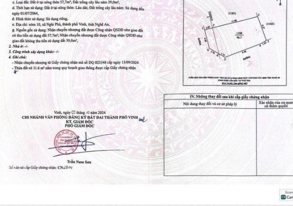 Chủ cần bán Đất nền riêng lẻ 97m²