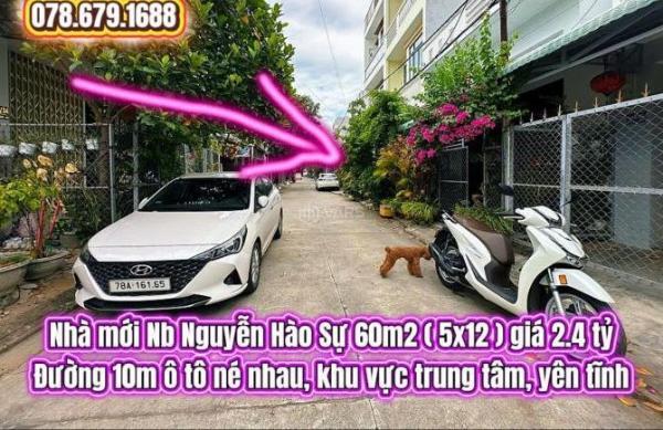 Bán Nhà trong hẻm 60m²