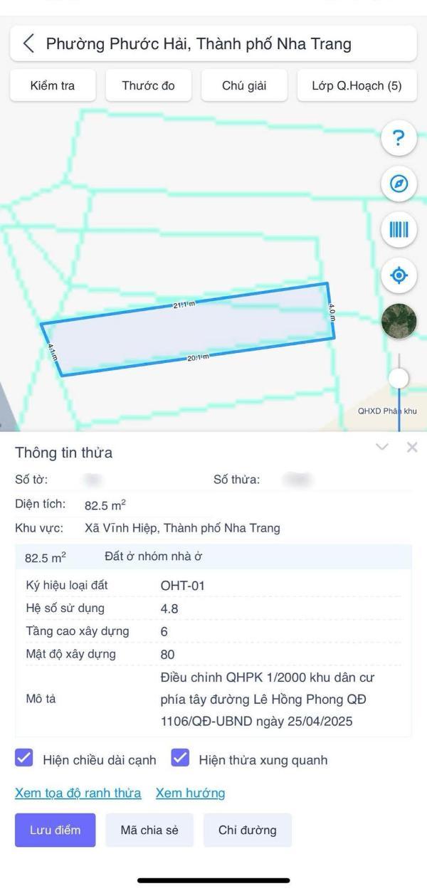 Bán Đất nền riêng lẻ 82m²