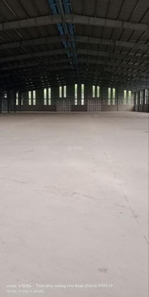 Cần cho thuê Nhà xưởng, nhà kho 6000m²