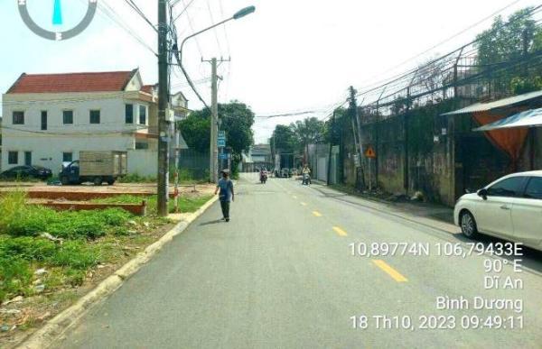 Ngôp: Bán trả nợ ngân hàng 👍 đất mặt tiền Dĩ An, gần Làng Đại Hoc Thủ Đức
