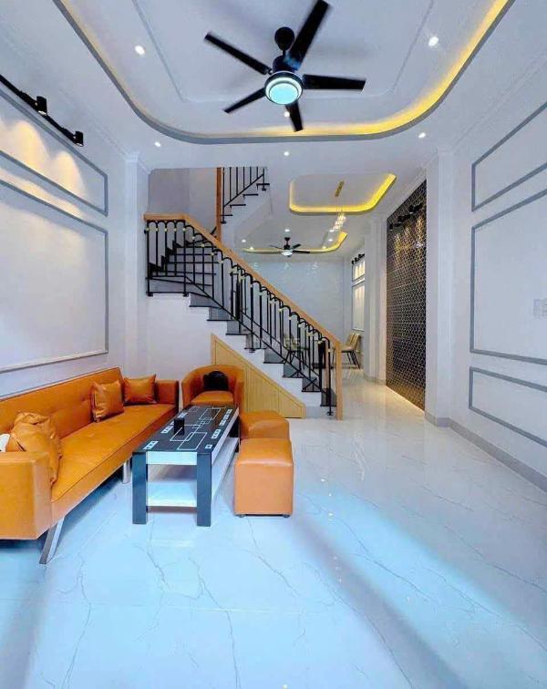 🌟bán nhà 1 trệt 3 lầu 🏦 trung tâm phường 4 tân an long an