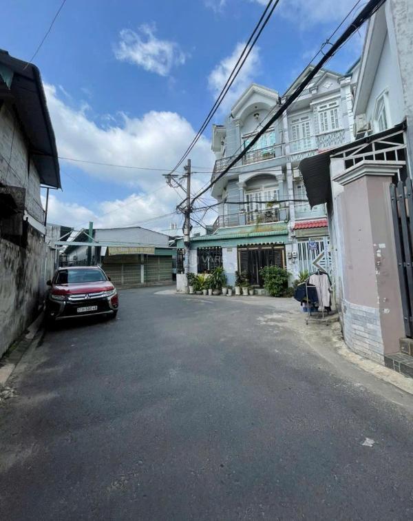 Nhà xinh 1 🏣 trệt 2 lầu đường nhựa 4m ô tô đỗ cửa nguyễn thị búp gần chợ tch 03-07