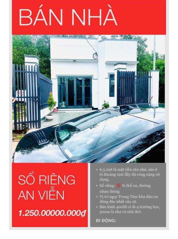 Chỉ 🏚️ 1 tỷ 250 sở hữu ngay nhà mới xây giữa lòng xã an viễn, đồng nai (trước đây