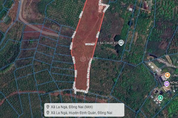 ⭐️⭐️ 1.24ha đất sát kdl sinh thái hồ trị an quốc lộ 20 đồng 💥 nai