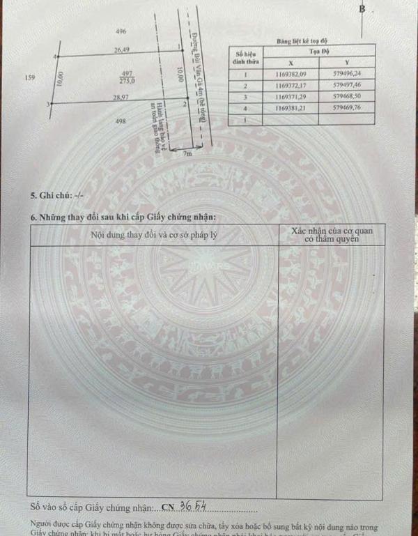 Bán nền thổ 5x28 mt 🏬 đan 3m khu vực đông dân cư gần cụm kcn x.nhựt tảo t.tây ninh