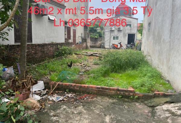 Đất cổ bản, phường đồng mai, hà đông, hà nội với diện 🏚️ tích 46m2 và giá chỉ 3,5 t
