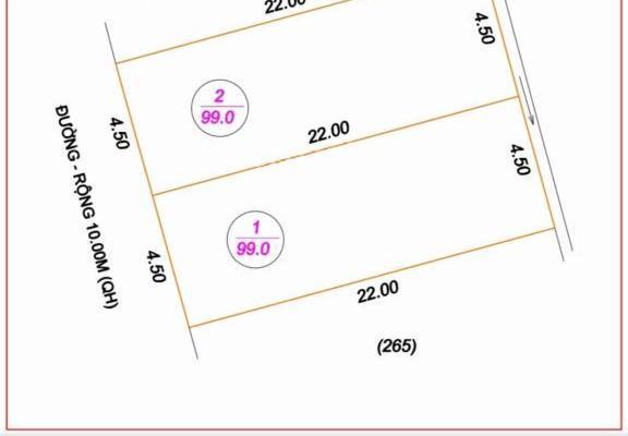 BÁN ĐẤT MẶT ĐƯỜNG 🏣 KINH DOANH – TRẦN VĂN GIẢNG, NGHI LIÊN – VINH HƯNG 99m2 Tây Nam