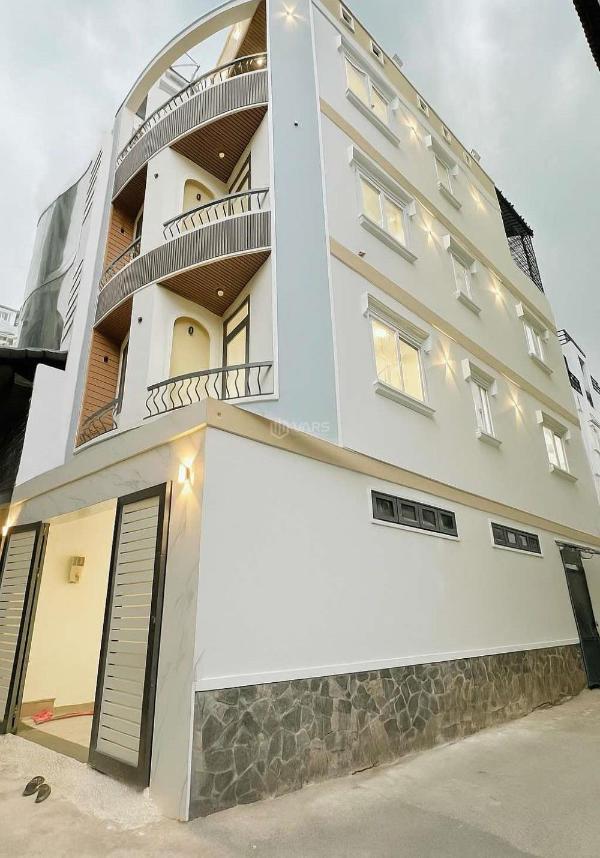 Nhà đẹp 🏤 nguyễn đình chính phú nhuận hẻm ô tô trệt 3 lầu 5 pn 56m² 12 9 tỷ