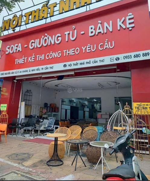 Bán nền tặng nhà trệt mặt tiền Nguyễn Văn Cừ nối dài, Tân 👍 An, Cần Thơ - 18 tỷ