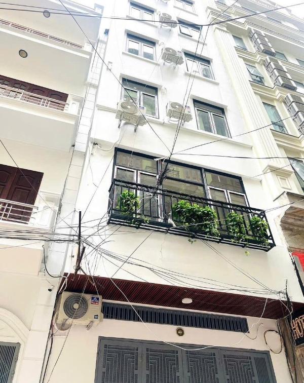 Cho thuê ☘ nhà 7 tầng,chính chủ tại số 8, ngõ 33 phạm tuấn tài, hn, ngõ ô tô tránh