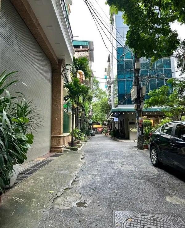 Toà vp phố đỗ quang trước nhà công viên 107m² x 7 ☘ tầng mt 7.5m giá 48 tỷ