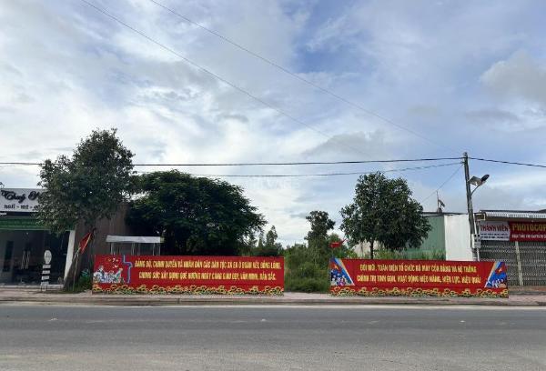 Siêu phẩm đất mặt tiền trung tâm xã eaô daklak đối ☘ diện ubnd xã, nở hậu