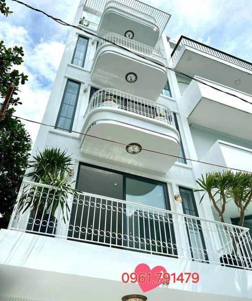 🆘Cho Thuê Nhà Mới Xây Full Thất Hẻm Xe Hơi💦Quang Trung Phường 🏚️ 8💦4 Lầu 4PN 6WC🆘22TR