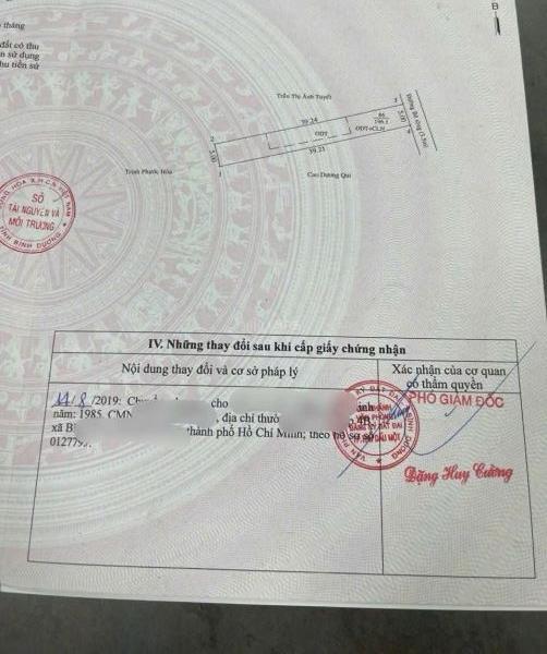 Cần bán Đất nền riêng lẻ 196m²