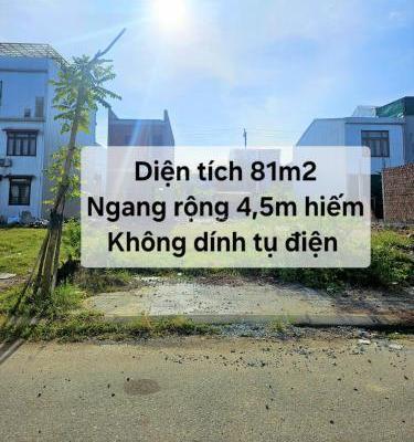 Cần bán Đất nền riêng lẻ 81m²