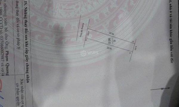 Bán Đất nền riêng lẻ 90m²