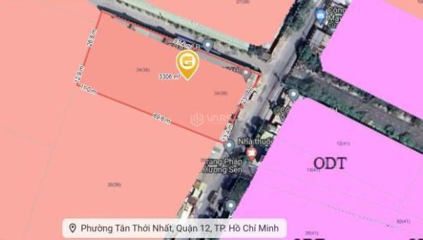 Xưởng may mặt tiền đường Tân Thới Nhất, 3619,2m2 130 tỷ; 6.399m2 150 🏢 tỷ; 16.390m2 390 tỷ