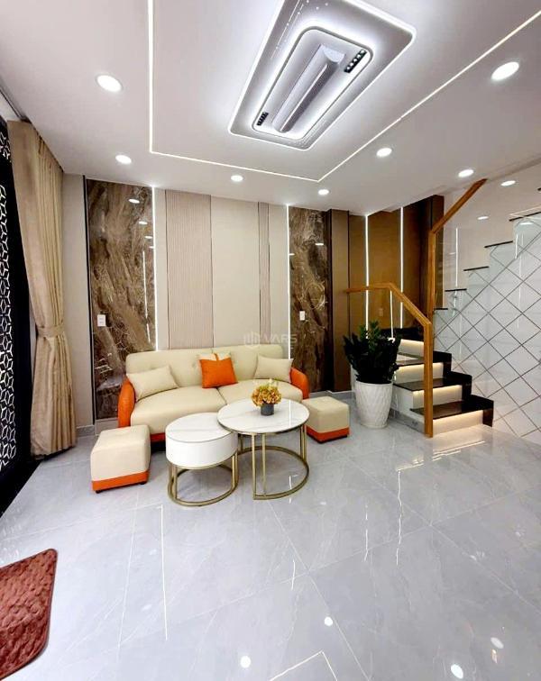 Nhà gò vấp hẻm 4m thông đúc 3 tầng giá 3 tỷ 53 đường quang trung 🏦 phường 10 shr